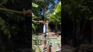 Slow Flow  Filipino Martial Arts Double Weapons Freestyle FMA eskrima arnis [upl. by Emia]