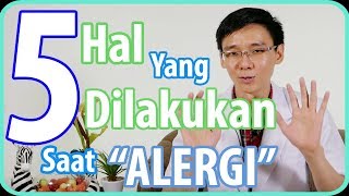 5 Hal Yang Dapat Anda Lakukan Dirumah Ketika Alergi [upl. by Aiekat]