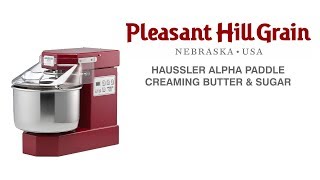 Haussler Alpha Creaming Butter amp Sugar [upl. by Nylevol]