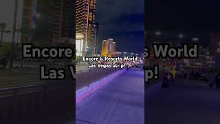 Encore amp Resorts World A Glimpse of Luxury on the Las Vegas Strip ✨ [upl. by Shumway]