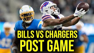 BILLS VS CHARGERS POST GAME DISCUSSION LIVE [upl. by Saihttam482]