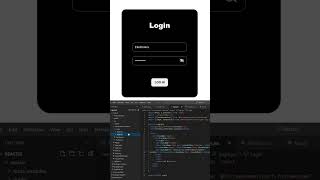 Show and hide password in react js reactjs shorts [upl. by Leahpar]