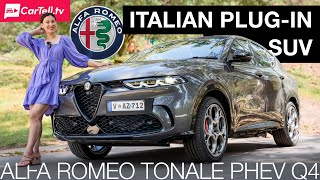 Alfa Romeo Tonale 2024 Review  A PlugIn Hybrid SUV with Italian Flair [upl. by Riana484]