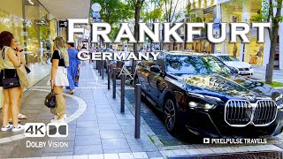 Frankfurt Walking Tour 🇩🇪 The Pulse of Modern Europe  4K 60fps [upl. by Ardnua]