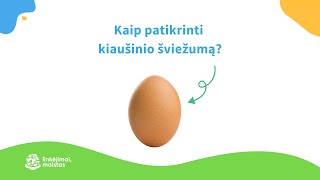 Kaip patikrinti kiaušinius [upl. by Nylaf899]