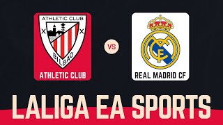 Athletic Bilbao  Real Madrid  LaLiga EA Sports  04122024 [upl. by Laith311]