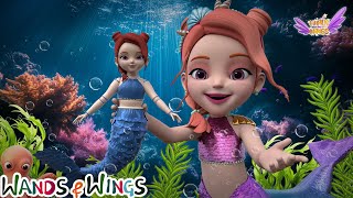 Princess Doll Dress Up Day  Dress Up Song  Princess Songs  Wands And Wings [upl. by Nospmas]