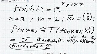 Die Mehrdimensionale Taylor Approximation Mehrdimensionale Analysis [upl. by Kosel]