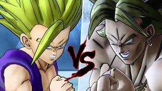 Teen Gohan Vs Broly  Hardest Level Epic Fight  Dragon Ball Z Ultimate Tenkaichi  4k [upl. by Nai]