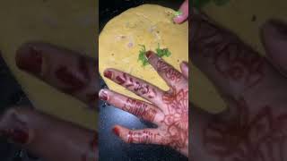 Besan ki roti or mirchi ki teekhi chatni recipe shortvideo treinding viralvideo [upl. by Schnabel918]