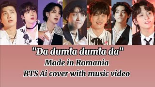 BTS made in Rumania Ai Cover  Da dumla dumla da bts btsofficialbighit [upl. by Farrish]