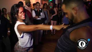 Franklin Liranzo amp Griselle Ponce Social Dancing at Salsamania Saturdays [upl. by Bate608]