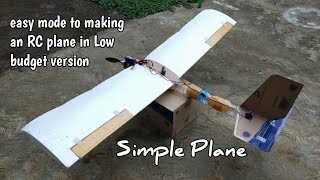 slow flyer foamboard RC plane [upl. by Kera]