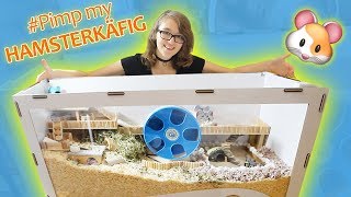 Hamster retten 🐹 ULTIMATIVES TRAUMHAUS 🐾 PimpmyHAMSTERKÄFIG01 🎬♥ [upl. by Gnurt613]