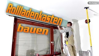 Rollladenkasten mit Trockenbau verkleiden aber wie  DH – Trockenbau [upl. by Ahsac131]