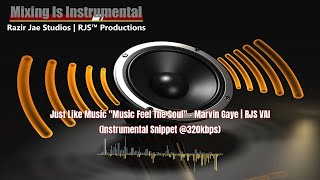 🔊 Just Like Music quotMusic Feel The Soulquot  Marvin Gaye  RJS VAI Instrum Snippet 320kbps shorts [upl. by Sky]