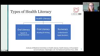 CardiOH ECHO  Health Literacy and Numeracy and its Impact on Type 2 Diabetes [upl. by Nibroc473]