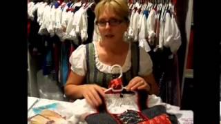 Making a dirndl Part 1 preparing your fabric [upl. by Malita581]