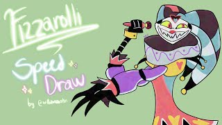 Angel draws Fizzarolli  Speed Draw ish [upl. by Rogovy]