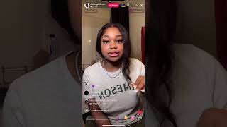 Ashleigh Summers on Live reacting to Jayshaun’ video [upl. by Addiel]