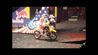 WORLD FIRST TANDEM FRONT FLIP  Travis Pastrana [upl. by Englis]