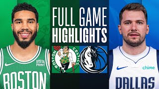 CELTICS at MAVERICKS  FULL GAME HIGHLIGHTS  January 22 2024 [upl. by Dolf]