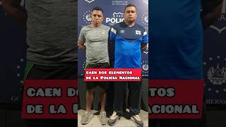 CAEN 2 POLICÍAS RENTEROS EN MENOS DE 24 HORAS noticias elsalvador elgordo503 [upl. by Francklyn]