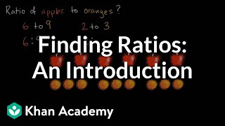 Introduction to ratios  Ratios rates and percentages  6th grade  Khan Academy [upl. by Hannad]