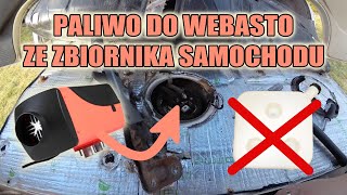 Webasto bez dodatkowego zbiornika na paliwo Wpinam się w bak samochodu VW T4 [upl. by Eletnahs]