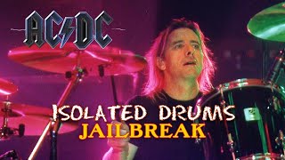 ACDC  JAILBREAK DRUMLINE ONLY ALBUM VERSION [upl. by Notlim898]