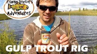 How to use Berkley Gulp Trout Dough and Powerbait Trout Fishing [upl. by Idihsar]