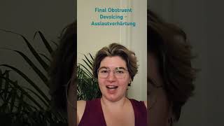 German Pronunciation Tip Final Obstruent Devoicing aka Auslautverhärtung [upl. by Aitekram]