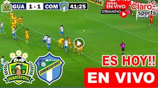 Guastatoya vs Comunicaciones EN VIVO donde ver y a que hora juega Guastatoya vs Comunicaciones Final [upl. by Ahsiela]