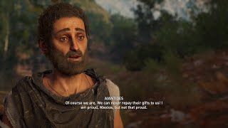 Assassins Creed Odyssey PC  Legacy of the First Blade  The Favor Walkthrough [upl. by Winton]