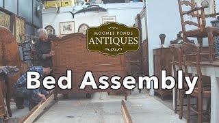 Bed Assembly  Moonee Ponds Antiques [upl. by River]