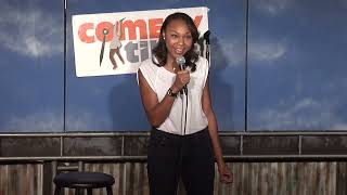 Amberia Allen Late Show with Stephen Colbert Buying A Haunted House Stand Up  Comedy Time [upl. by Edna]