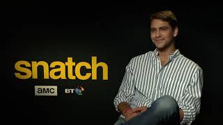 Luke Pasqualino on Snatch Set Life and More [upl. by Currey]