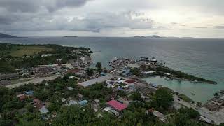 Drone Aerial video taken during the State Viewing of FSM 2nd President in Weno Chuuk State FSM [upl. by Tehcac203]