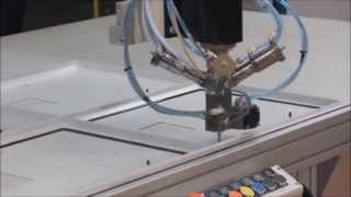 Robotek HS212 FIPFG polyurethane dispensing system [upl. by Weidman]