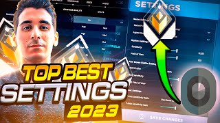 Los Mejores Ajustes de Valorant y Aim Lab 2024 🏆 TOP 1 Radiant Horcus Pro Player Settings [upl. by Hi]