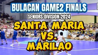 Dikdikan sa Finals Game2 SANTA MARIA VS MARILAO Bulacan intertown 2024 [upl. by Okeim]