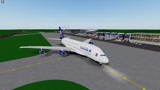 Roblox LeMonde Airlines Paris  Los Angeles First Class [upl. by Enyt759]