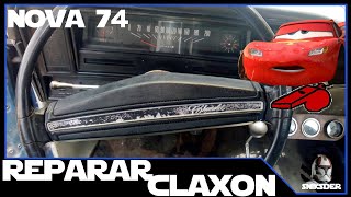 REPARAR EL P1NCHE P1TO DEL CARRO CLAXON  CHEVROLET NOVA 1974 [upl. by Seditsira]