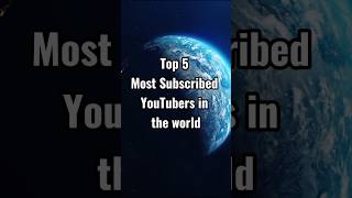 Top 5 YouTubers 🤯 top youtubeshortsshorts [upl. by Baoj]