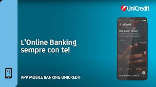 App Mobile Banking UniCredit lOnline Banking Sempre con te [upl. by Yerffoeg]