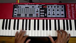 Nord electro 3 transpose cómo transportar las notas [upl. by Airamana]