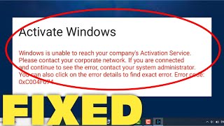 How To Fix Error Code 0xC004F074 In Windows 10 Pro Activation Error  Fix Windows 10 Activation [upl. by Debbee]