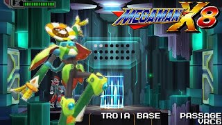 Mega Man X8  Troia Base  Passage Optic Sunflower Theme 1 NES VRC6 Remix [upl. by Aubrette401]