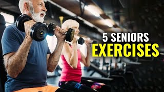 5 Exercises For Seniors Over 60 To Help Stay Looking Young [upl. by Fawnia452]