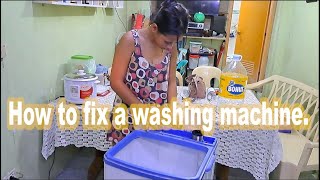 Manual washing machine timer wont set [upl. by Maxantia]